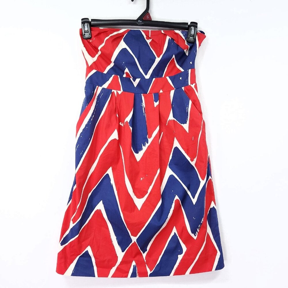 Anthropologie  We Love Vera  Size 2 Dauntless Strapless Dress With Pockets